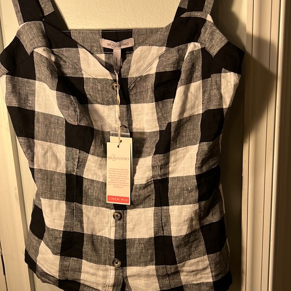 bravissimo Tops - Bravissimo black and white top size 4